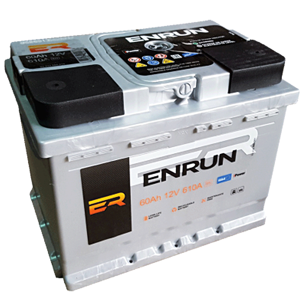 Аккумулятор автомобильный l3. ENRUN es600 60ah. Аккумулятор ENRUN Standard 75 а/ч Обратная r+ l3 278х175х190 en760 а. ENRUN аккумулятор 60. Аком Asia EFB 6-ст-60 корпус d23.