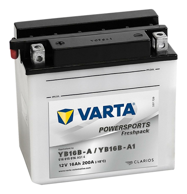 Varta Powersports Freshpack YB16B-A/YB16B-A1