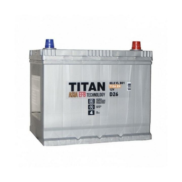 Titan Asia EFB 6СТ-80.0 VL