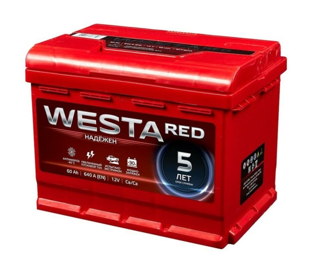 Westa Red 6СТ-60VLR